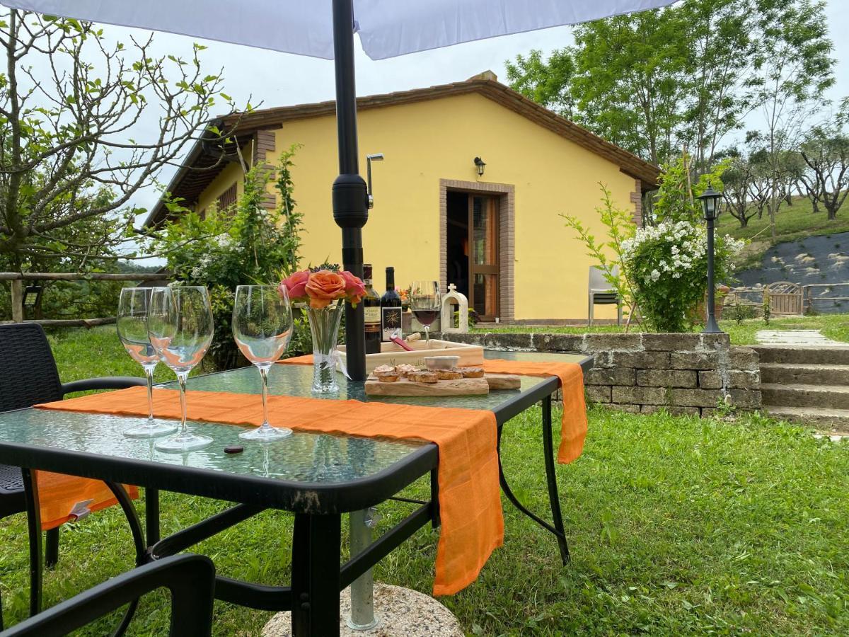 Masso Alle Rose Di Santarsiero Serena Montaione Zewnętrze zdjęcie