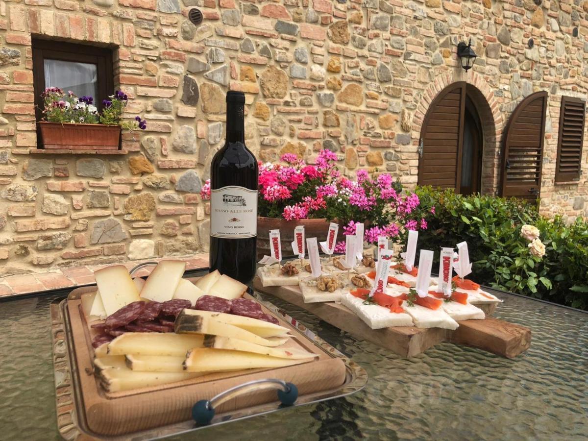 Masso Alle Rose Di Santarsiero Serena Montaione Zewnętrze zdjęcie